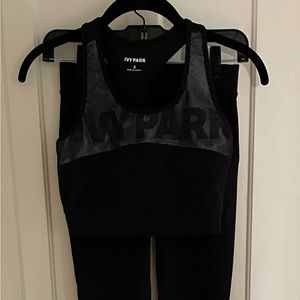 Ivy Park leggings and sports bra set